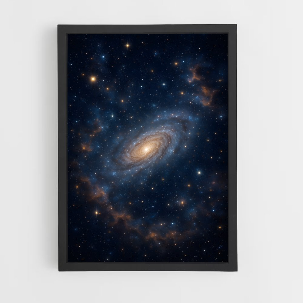 Poster Galaxie Éternelle (vue 2)
